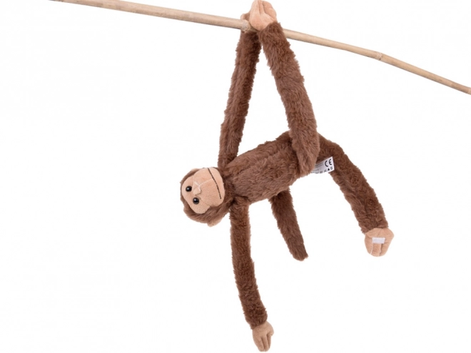 Závesný maskot opice hnedý 40 cm