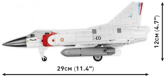 Stavebnica Mirage IIIC Z Studenej Vojny 1:48