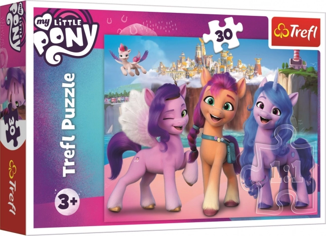 Puzzle My Little Pony: Zářit Ako Poníci 30 Dielikov