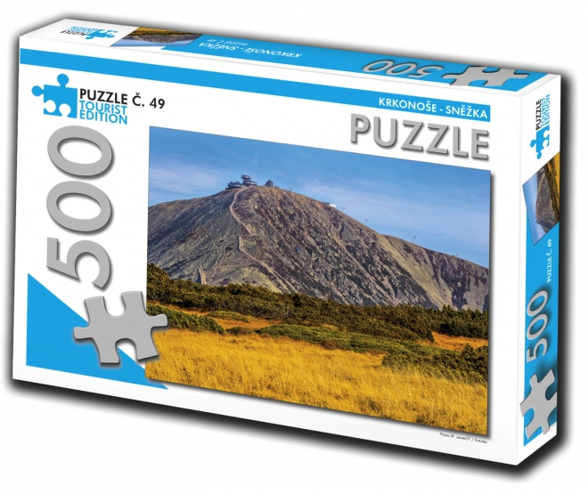 Puzzle Krkonoše, Sněžka 500 dielikov (Turistická edícia)