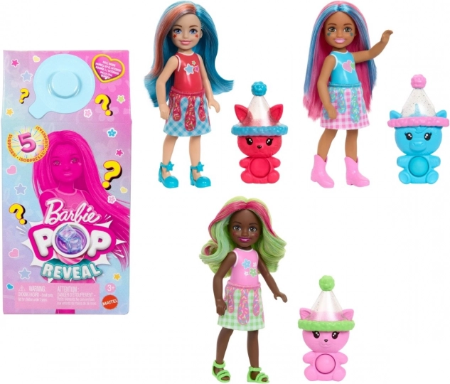 barbie pop reveal chelsea – prekvapenie so zmenou farby