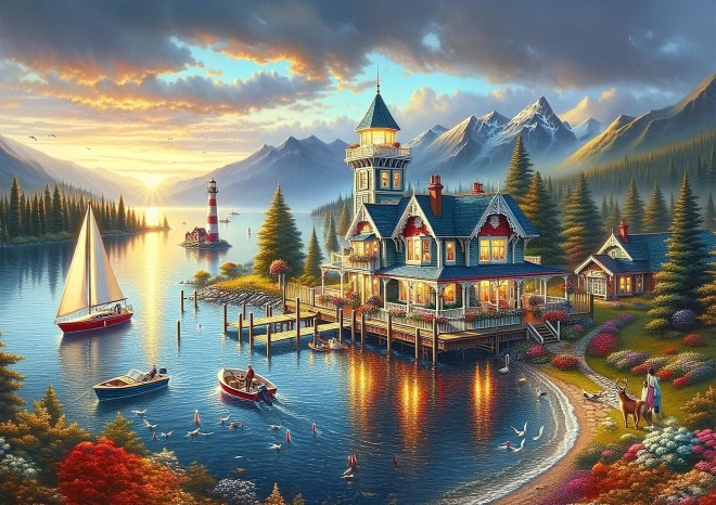 Puzzle Snový večer 1000 dielikov