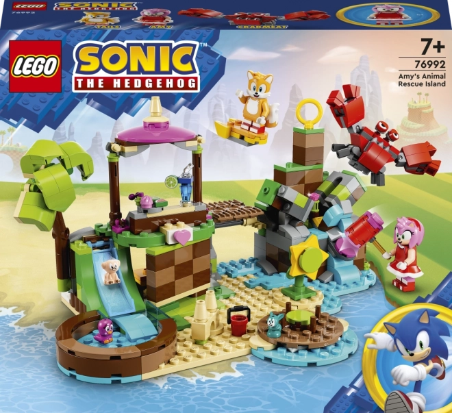 Ostrov na záchranu zvierat Amy z LEGO Sonic the Hedgehog