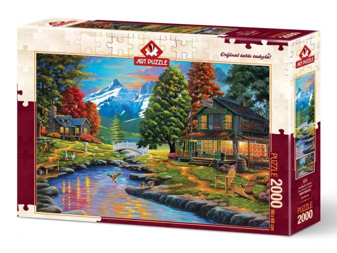 Puzzle Dva brehy 2000 dielikov