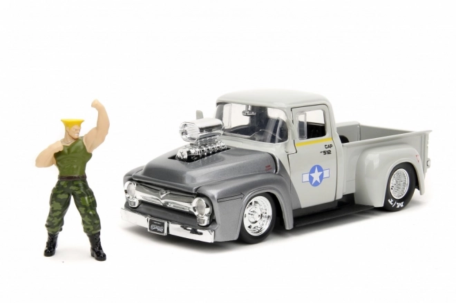 Jada Toys: Street Fighter 1956 Ford Pickup 1:24