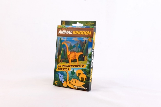 EscapeWelt 3D drevené puzzle Brontosaurus