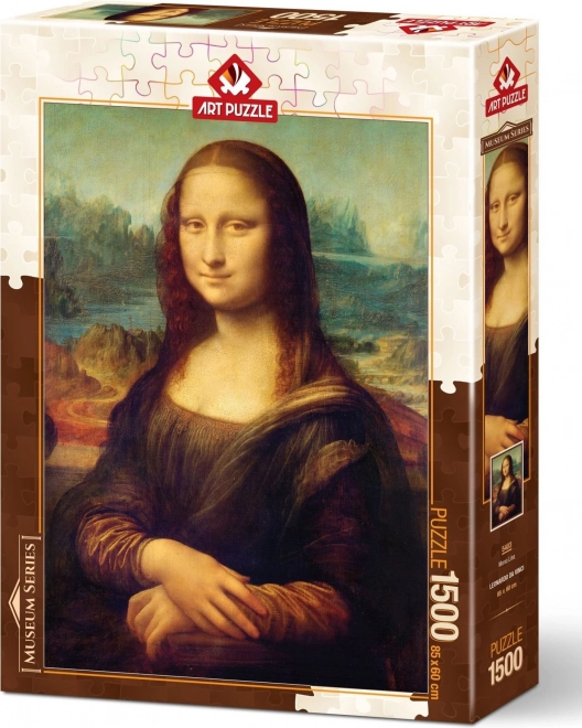 Puzzle Mona Lisa 1500 dielikov
