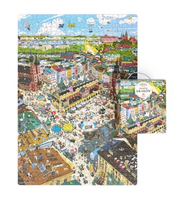 Puzzle Puzzlove Mesto Krakov 1000 dielikov
