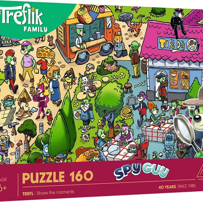 Puzzle Treflíci: Spy Guy 160 dielikov
