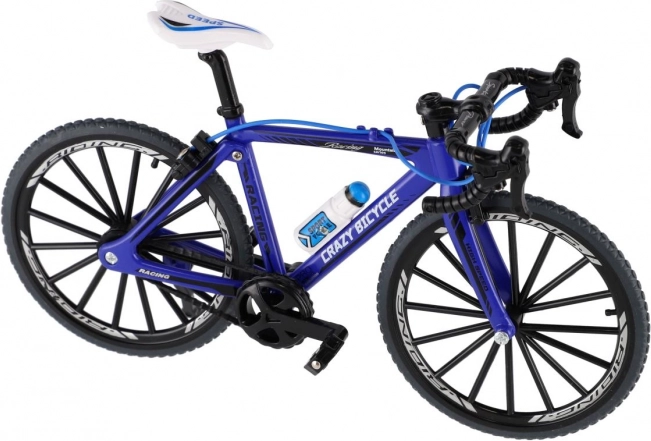 Prstový bicykel kov/plast 19 cm v rôznych farbách