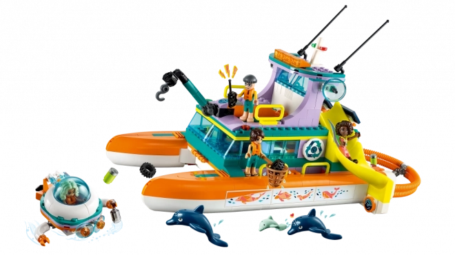 LEGO Friends námornícka záchranárska loď