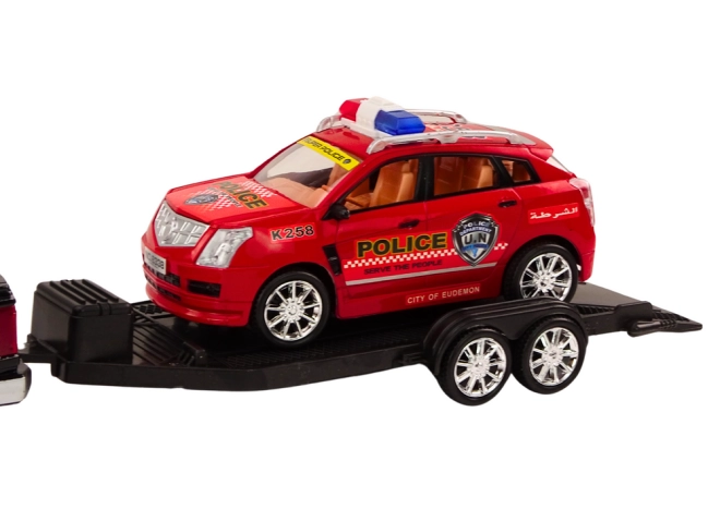 Terénne auto pripravené do akcie