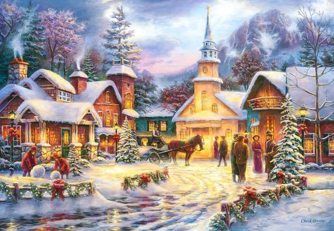 Puzzle 1500 prvkov Zima
