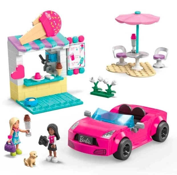 Barbie Mega kabriolet a stánok