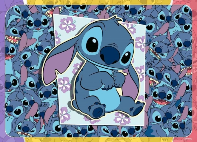 Puzzle Lilo a Stitch 4x100 dielikov