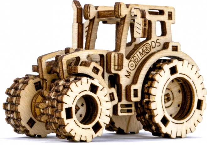 Drevené puzzle 3D - model traktor Fendt 210