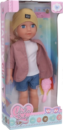 Bábika s hrebeňom 35 cm