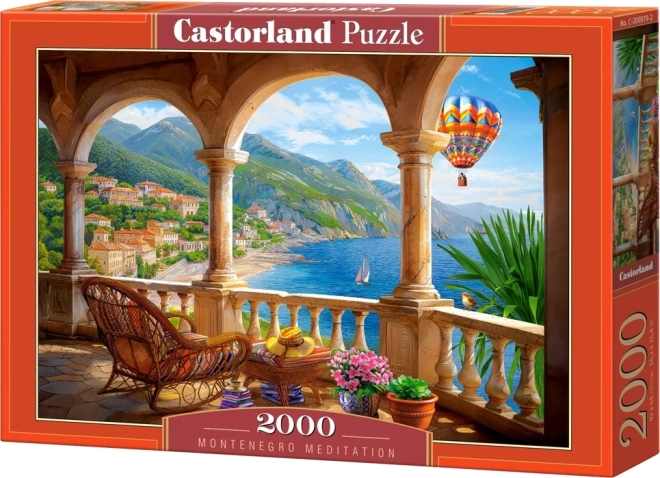 Puzzle Meditácia v Čiernej Hore 2000 dielikov