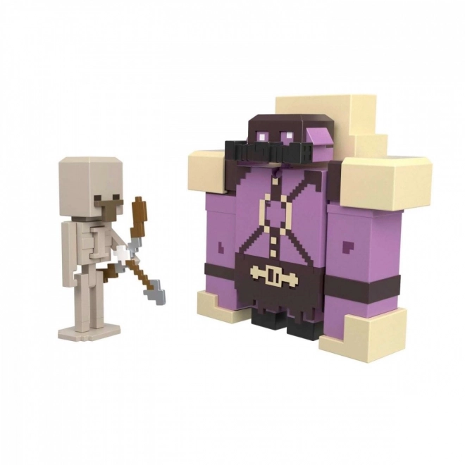 Figúrky Minecraft Legends Pigmadillo vs Skeleton