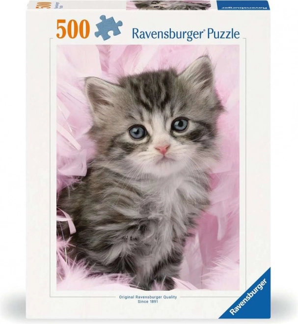 Ravensburger puzzle Roztomilé mačiatko 500 dielikov