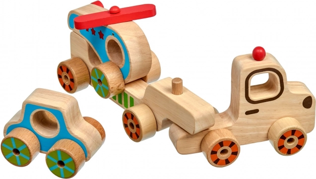 Bezpečné drevo a výrazné farby