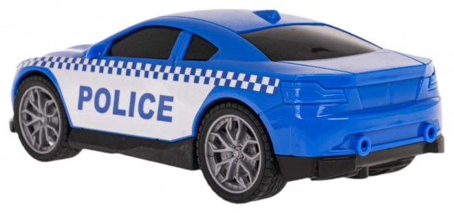 Zábavný policajný set - helikoptéra a auto