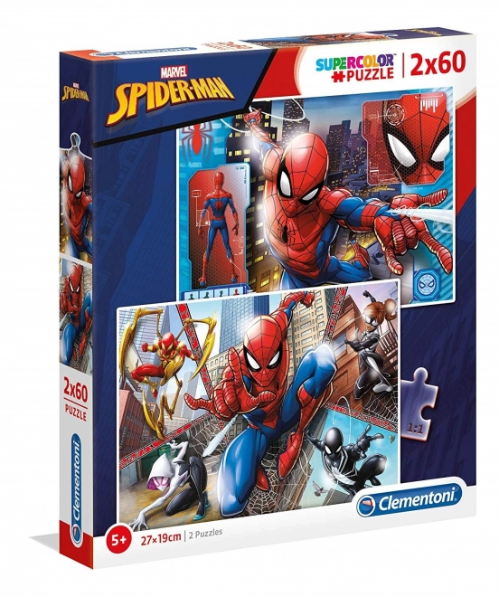 Puzzle Spiderman: Do akcie 2x60 dielikov