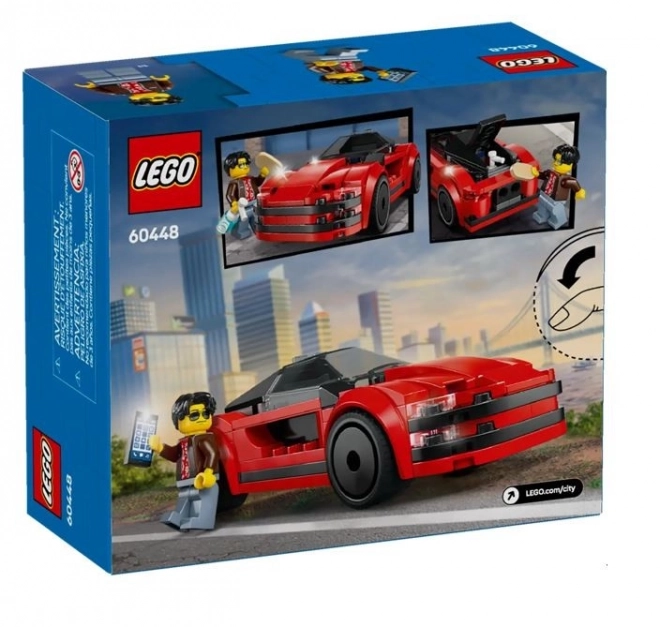 Lego City Červené športové auto