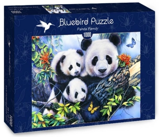 Puzzle pandia rodina - 1000 dielikov