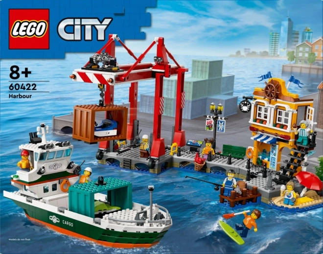 Lego City Prístav s nákladnou loďou