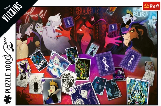 Puzzle 1000 dielikov - Disney Villains Dobra Passa