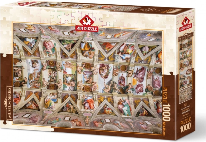 Puzzle Sixtínska kaplnka 1000 dielikov