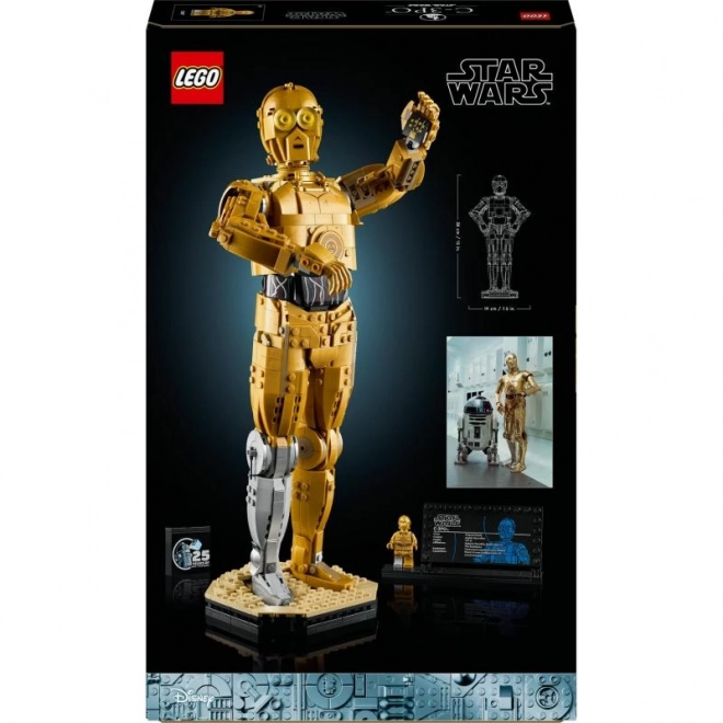 Skladací droid LEGO Star Wars C-3PO