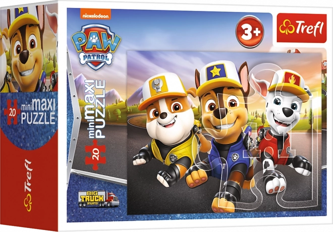 Trefl Puzzle MiniMaxi Psi Patrol zábavné šteniatka