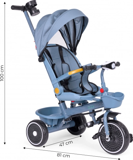 Odolné EVA kolesá a rodičovské riadenie