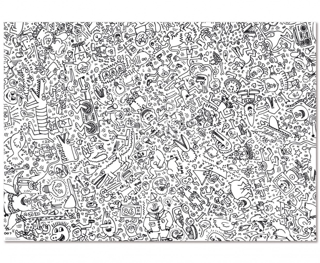 Puzzle Keith Haring 1000 dielikov