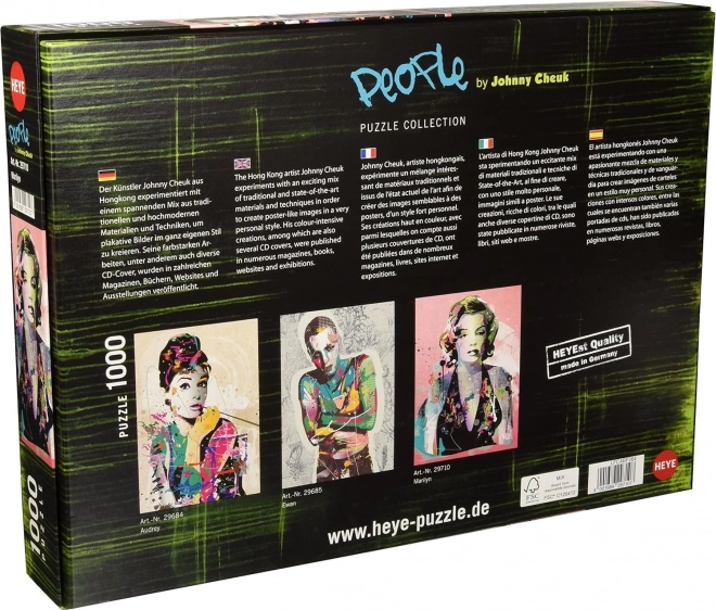 Heye Puzzle Marilyn 1000 Dielikov