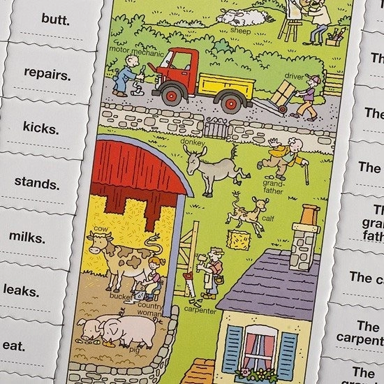Puzzle Hodina angličtiny