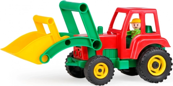 LENA traktor s prednou lyžicou pre deti