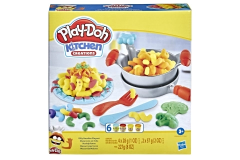 Play-Doh tvorba cestovín