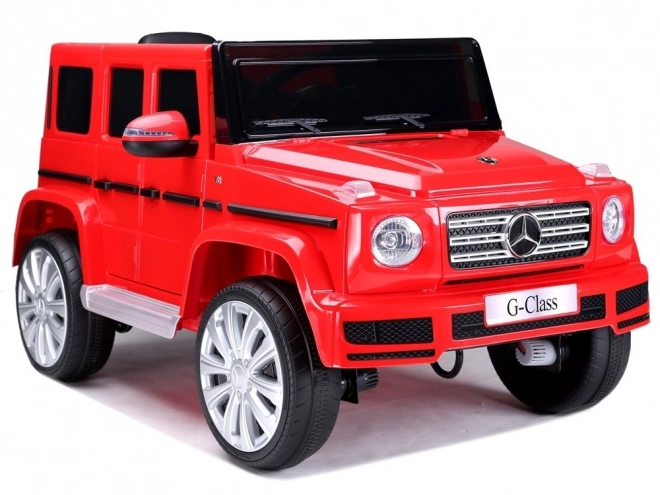 Auto na akumulátor Mercedes G500 červené