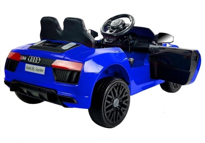 Auto na akumulátor Audi R8 Spyder Niebieskie