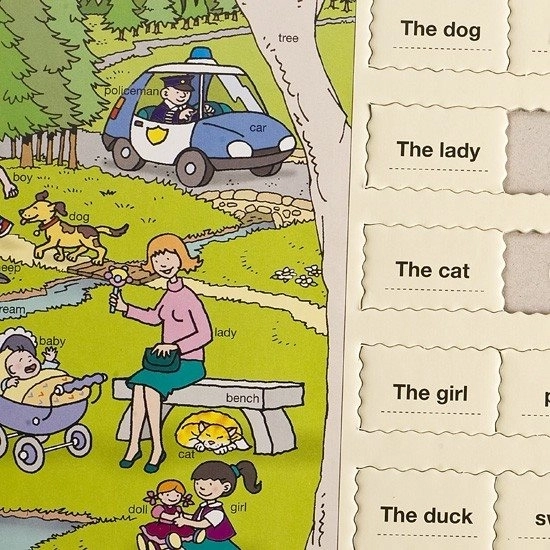Larsen Puzzle Angličtina: U lesa