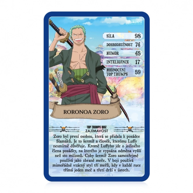 Top Trumps Naruto - Kartová Hra