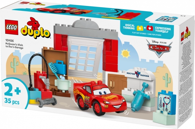 LEGO DUPLO Disney McQueen a návšteva v garáži doktora Hudsona