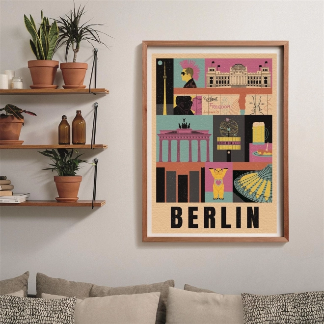 Clementoni puzzle Štýlové mesto: Berlín 1000 dielikov