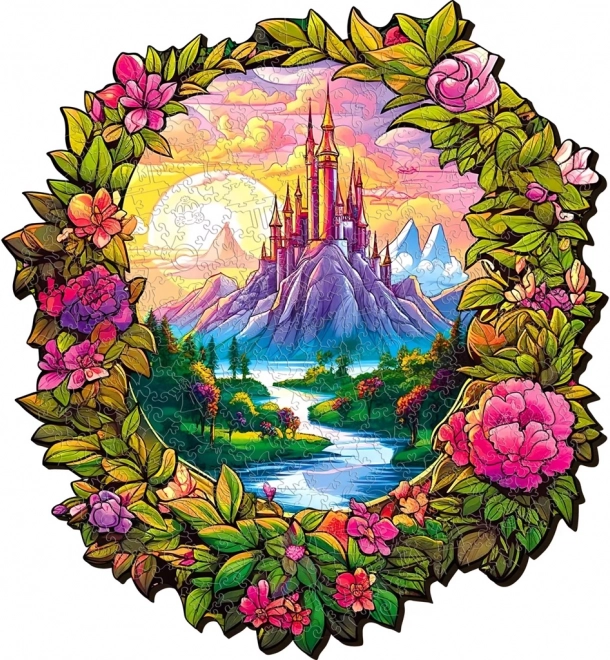 Drevené puzzle Čarovný les 200 dielikov