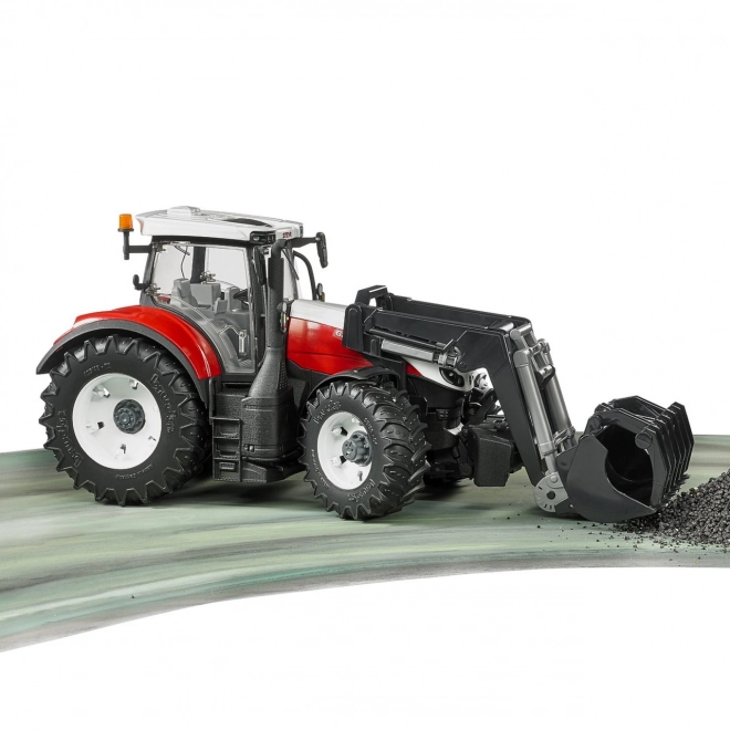 Bruder traktor Steyr 6300 Terrus CVT s čelným nakladačom