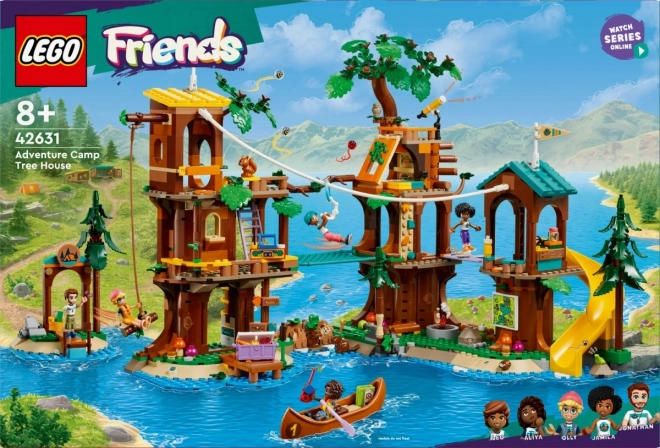 Detský kempingový stromový dom LEGO Friends