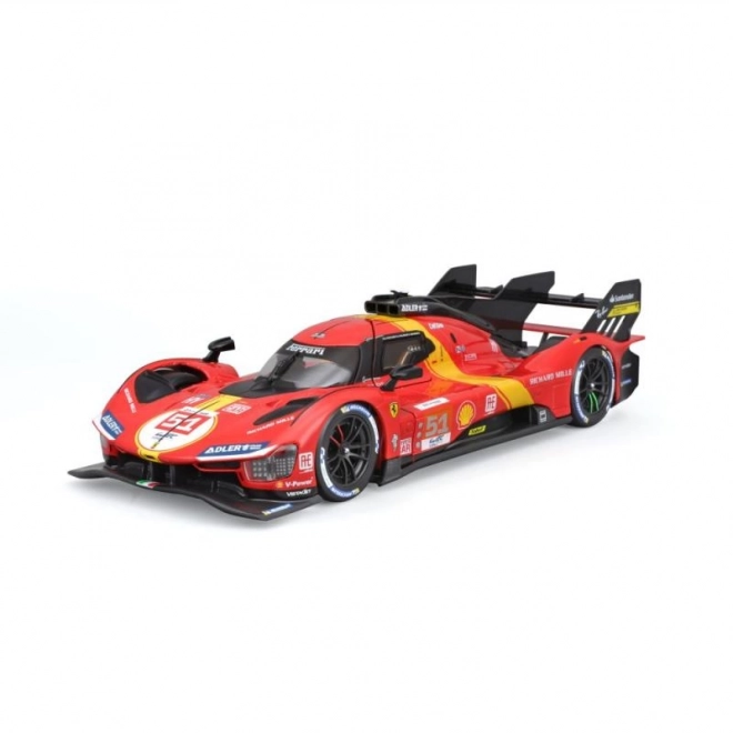 Model auta Bburago Ferrari Racing 499P LMH